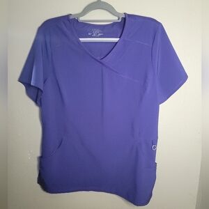 Cherokee infinity purple scrub set sz XL